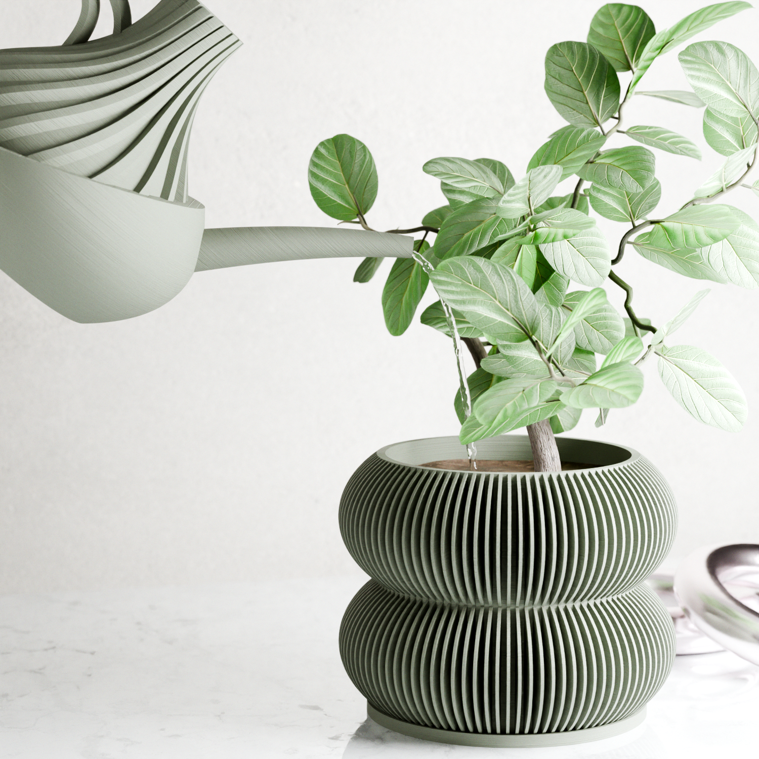 REVOLVE Watering Can: Sage