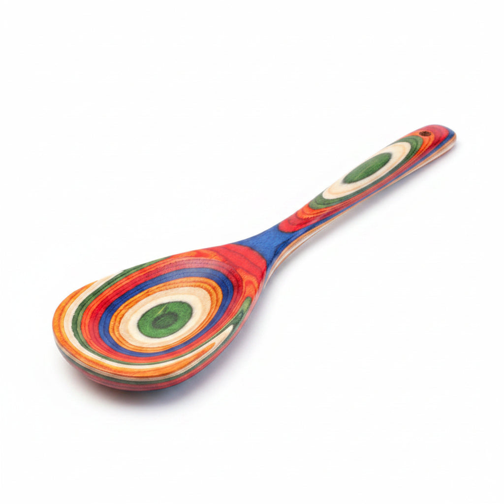 Baltique® Marrakesh Colorful Wooden Cooking Spoon, 12.5