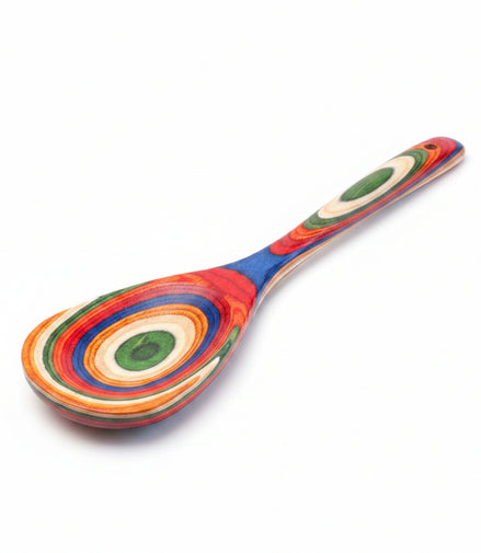 Baltique® Marrakesh Colorful Wooden Cooking Spoon, 12.5"
