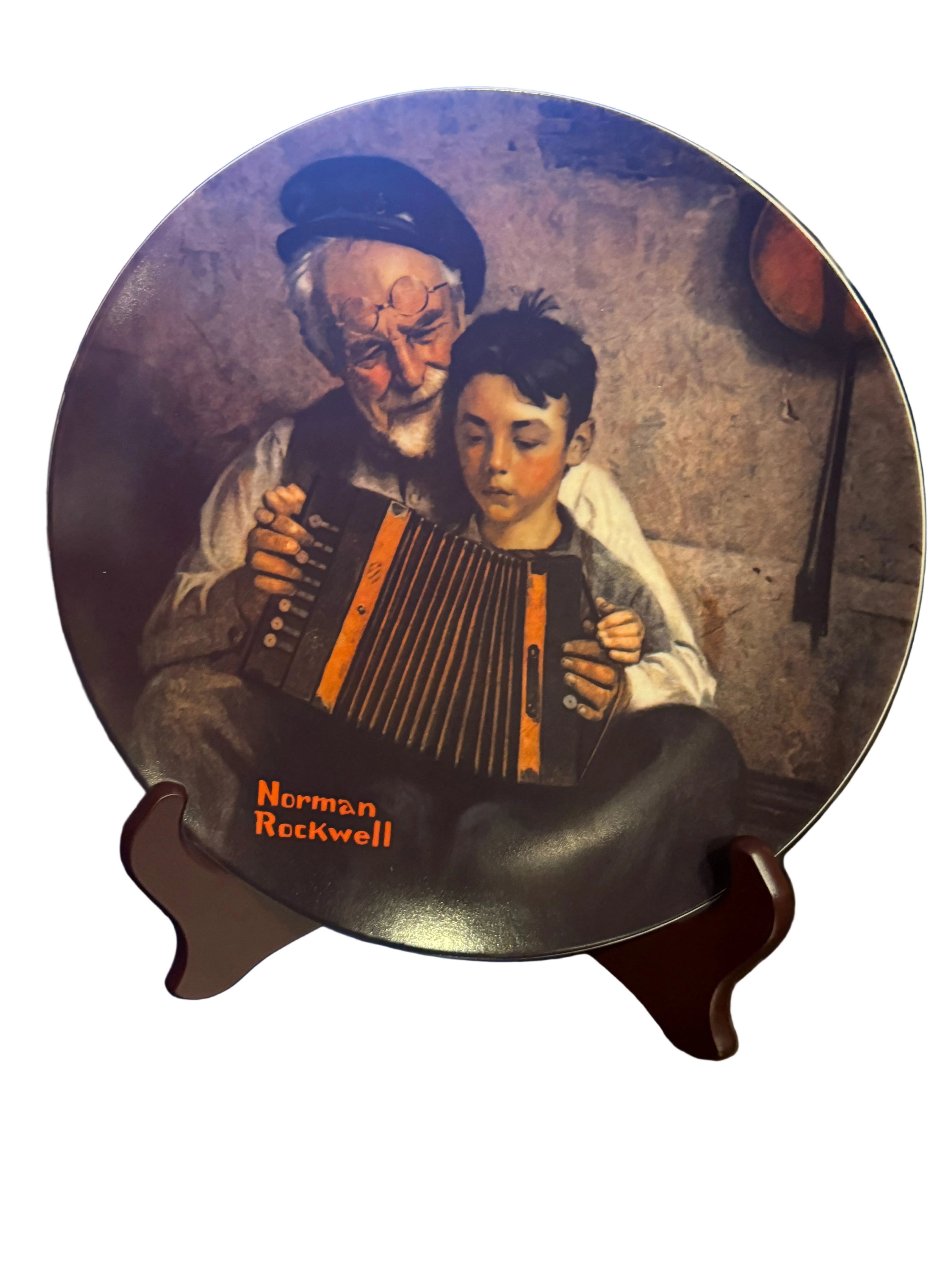 Vintage Norman Rockwell Plate 