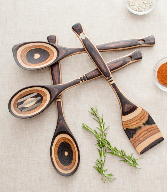 12" Natural Pakka Spoon