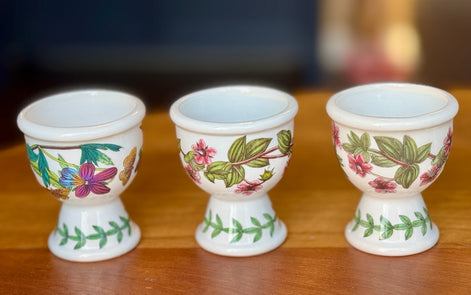 Set of 6 Portmeirion Botanic Garden Egg Cups