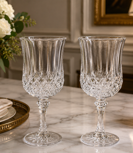 Cristal d'Arques Longchamp Wine Glass