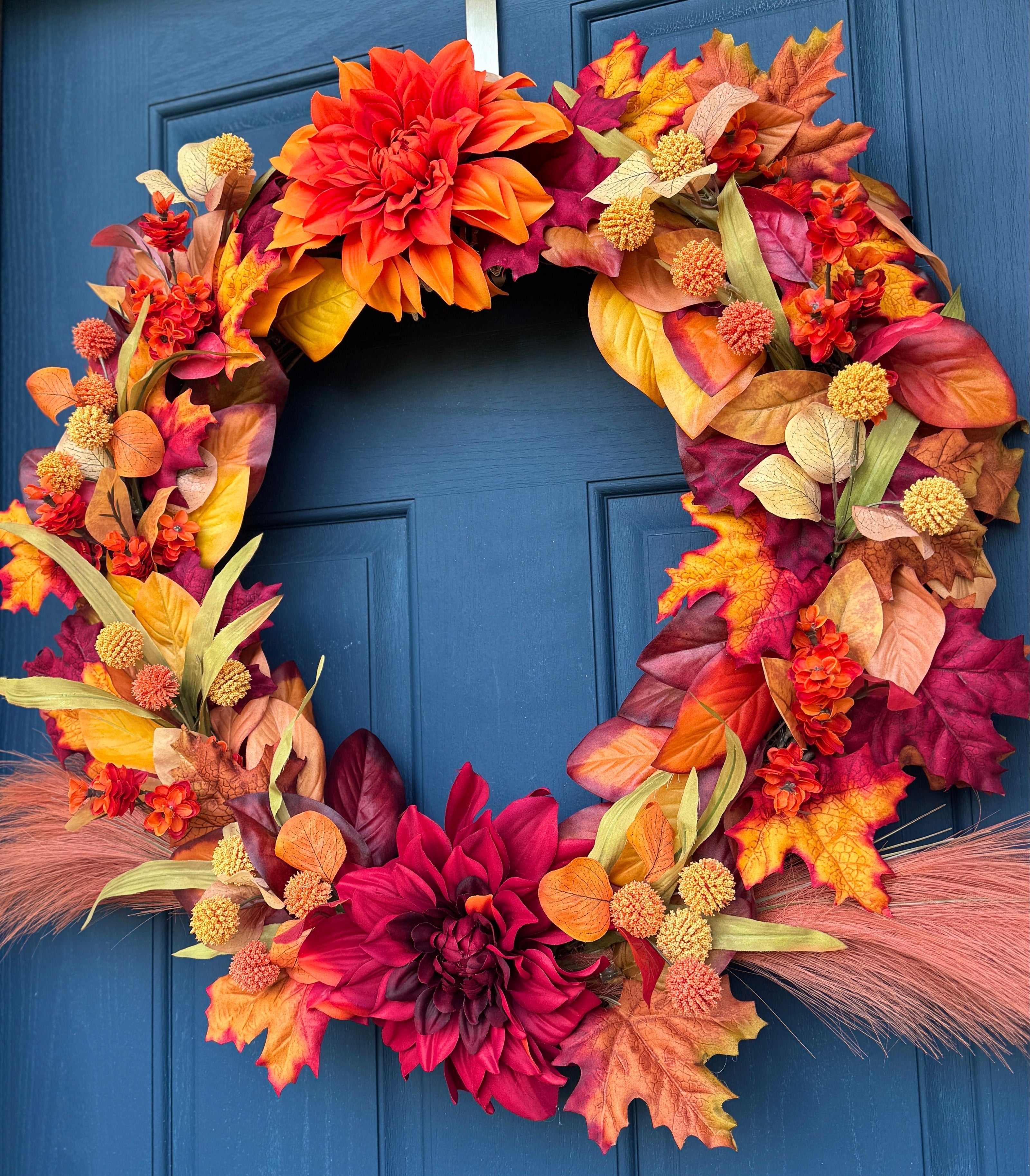Vibrant Harvest Wreath