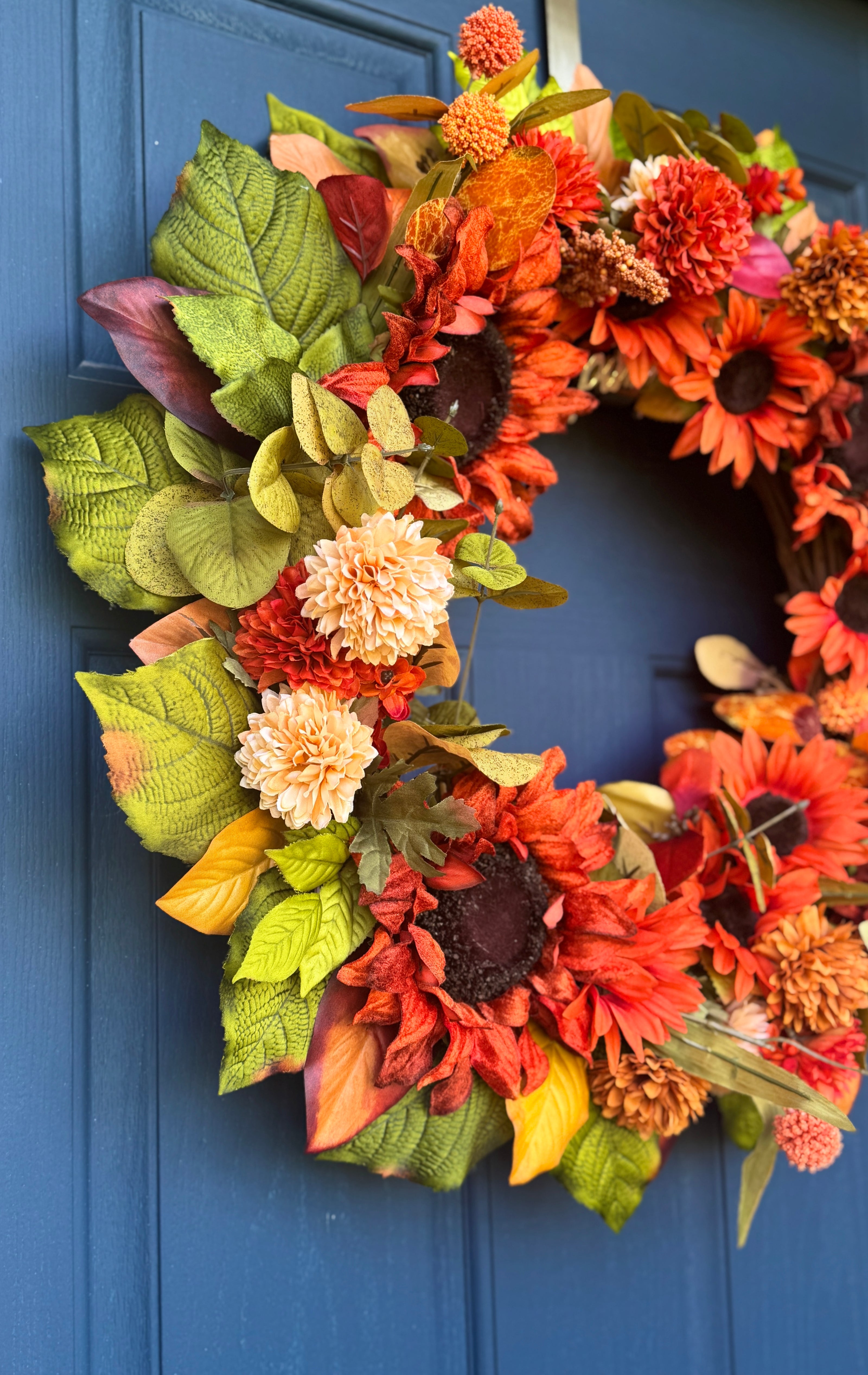 Tangerine Twist Wreath