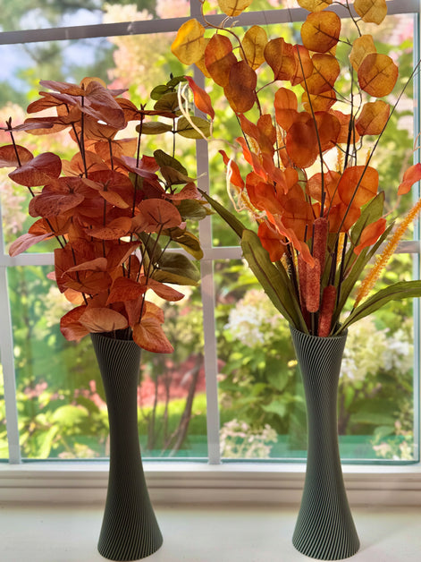 Spiral Rose Vase
