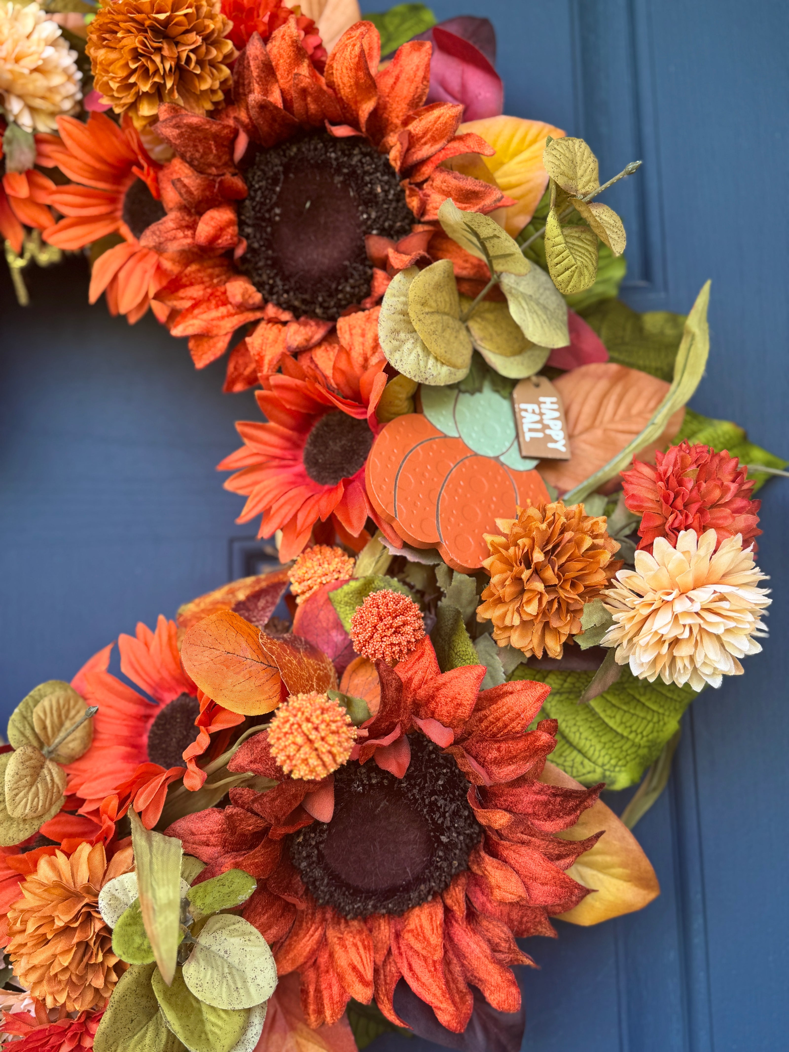 Tangerine Twist Wreath