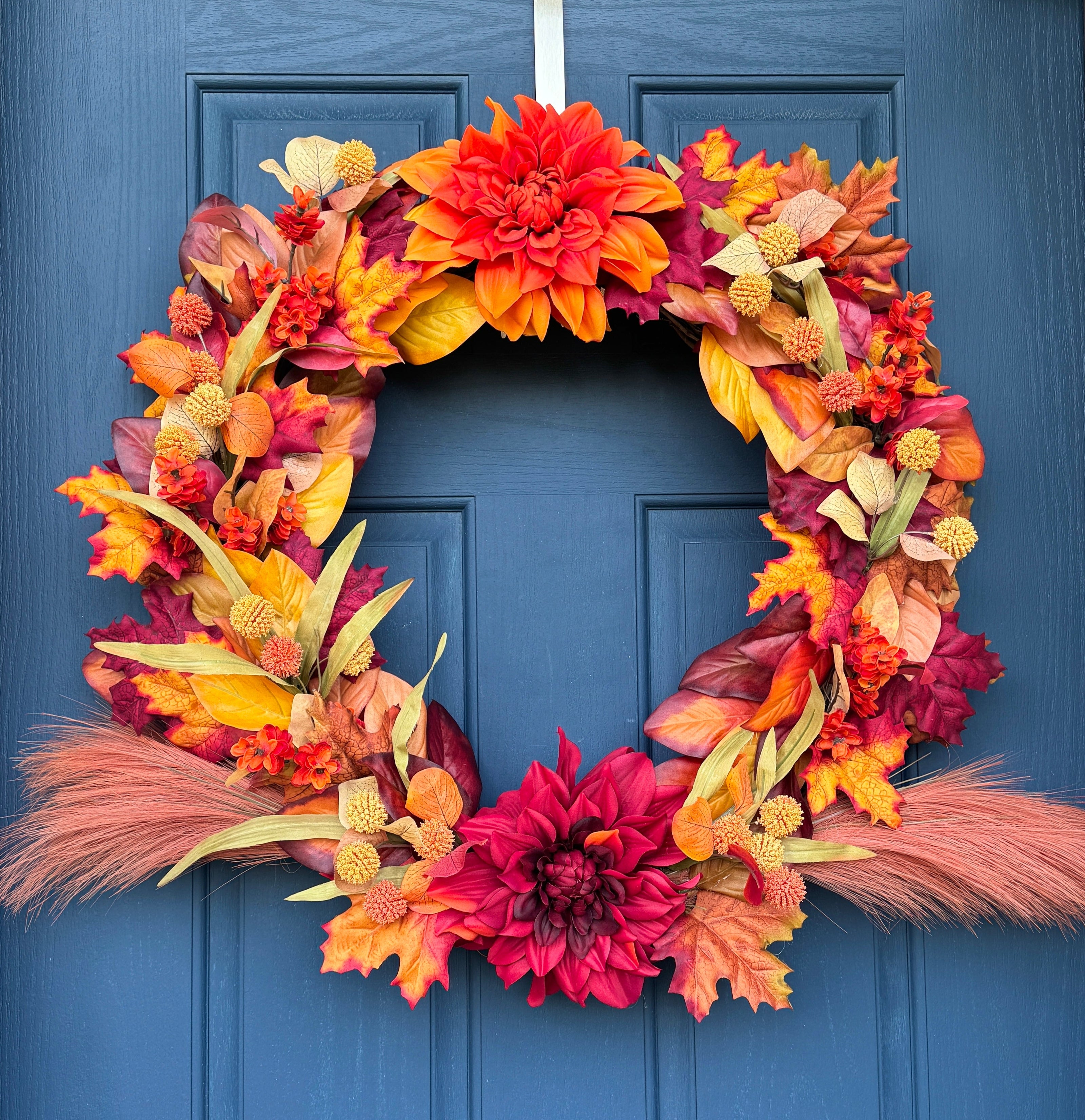 Vibrant Harvest Wreath
