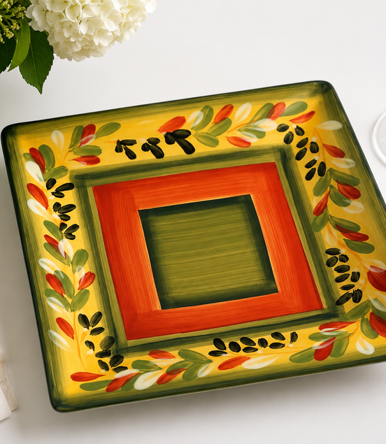 Vintage La Province Square Salad Plates