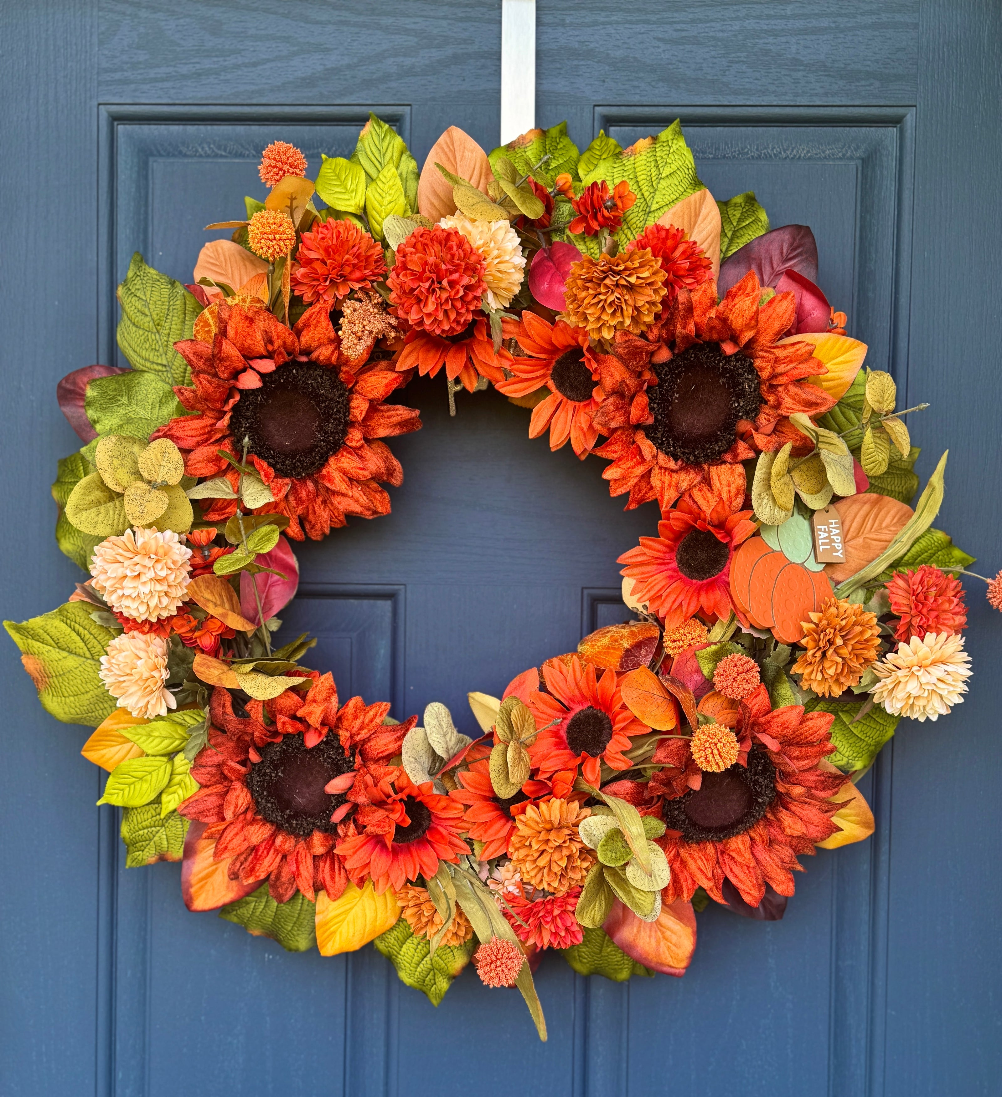 Tangerine Twist Wreath