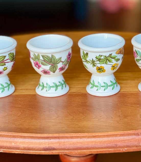 Set of 6 Portmeirion Botanic Garden Egg Cups