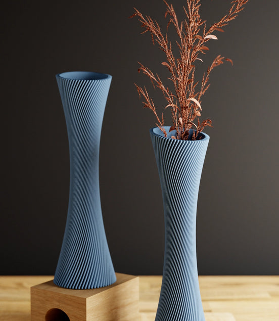 Spiral Rose Vase