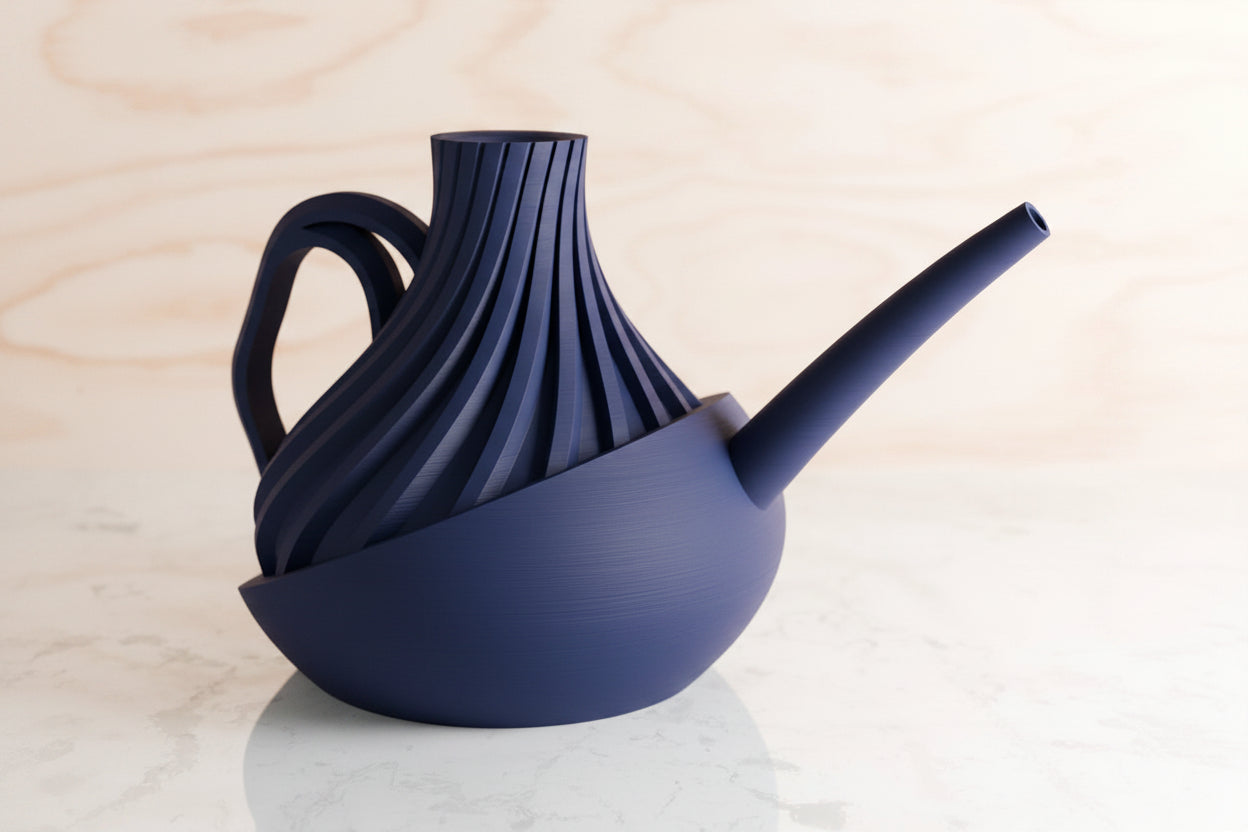 REVOLVE Watering Can: Navy Blue