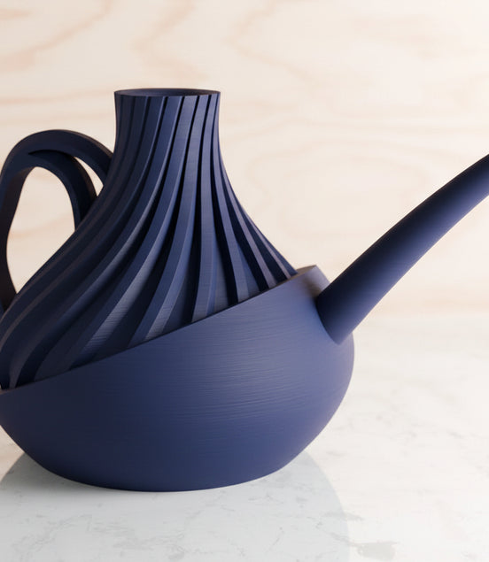 REVOLVE Watering Can: Navy Blue