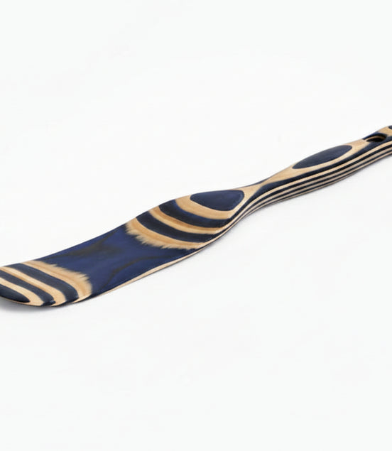 11" Denim Blue Pakka Spurtle
